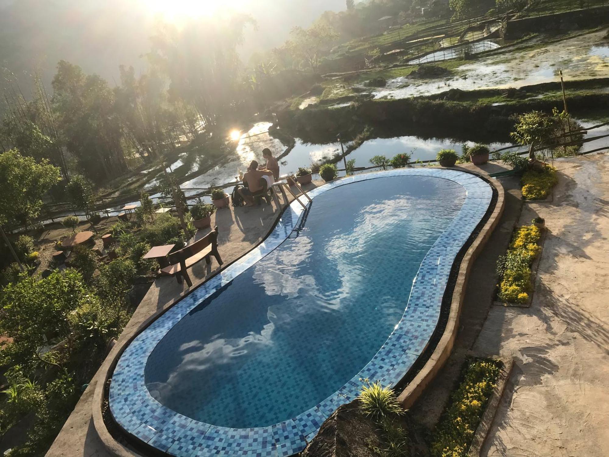 Hotel Sau Meo Mountain View Sapa Exterior foto